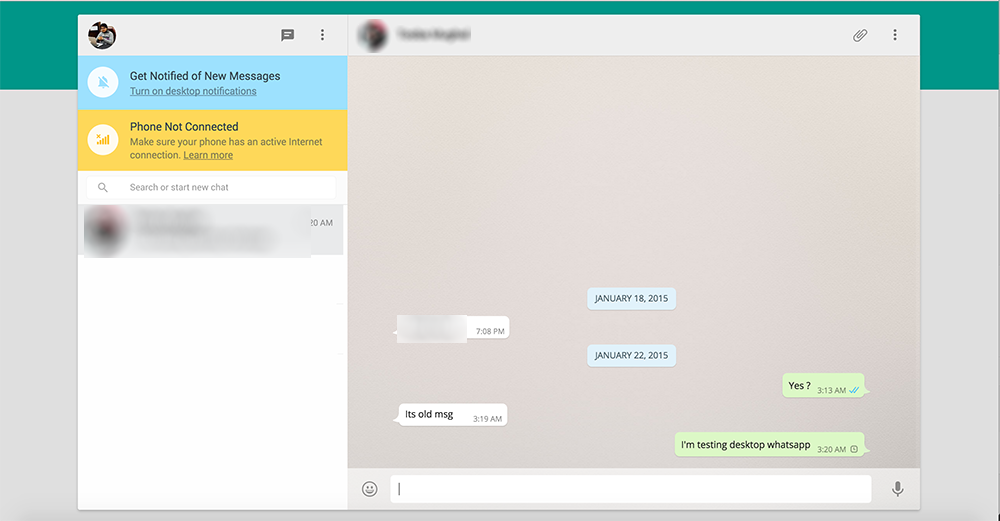 WhatsApp download the new version for windows