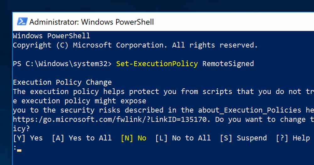 Run Powershell Script Using CMD